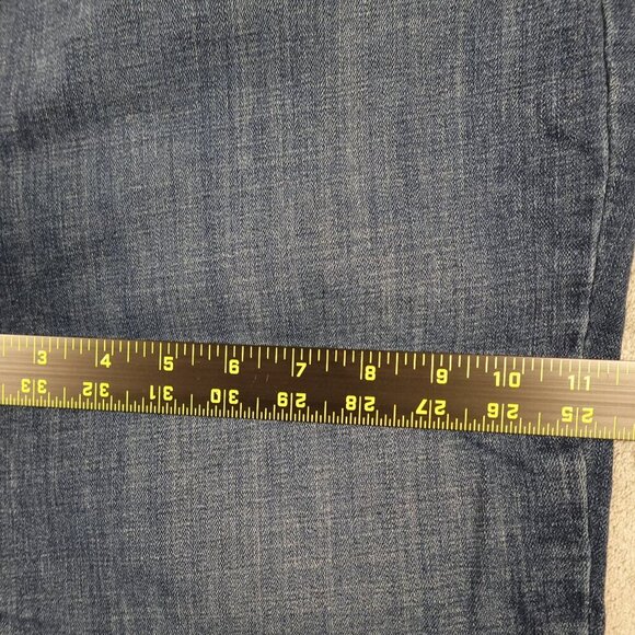Levi's jeans Boyfriend high rise crop women's 32 blue denim red tab - Picture 7 of 14